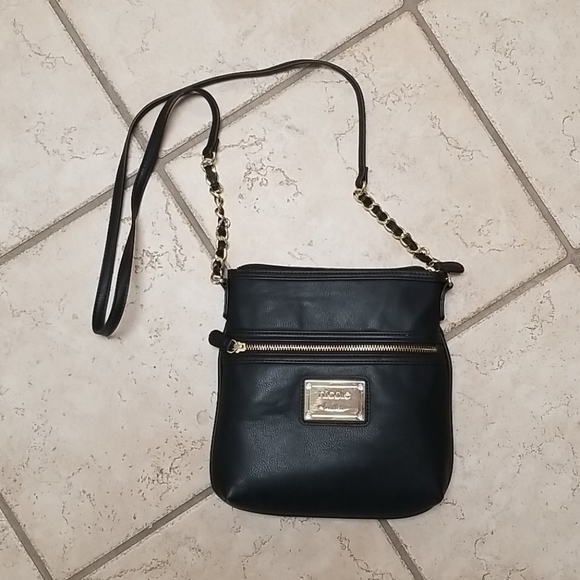 Nicole by Nicole Miller Handbags - Nicole by Nicole Miller Leather Crossbody Bag